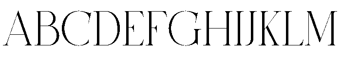 The Simple Font UPPERCASE