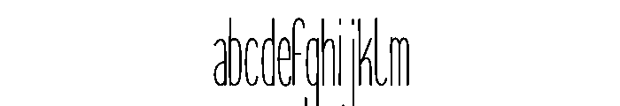 The Skinny FONT