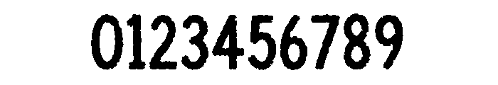 The Sunday Atelier Rough Reg Font OTHER CHARS