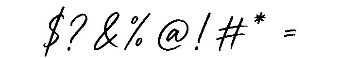The Sunday Atelier Script Reg Font OTHER CHARS