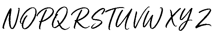 The Sunday Atelier Script Reg Font UPPERCASE