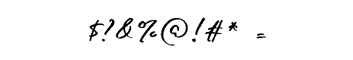 The Sunday Cottage Script Reg Font OTHER CHARS