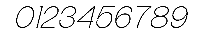 The Talk ExtLt Exp Ita Font OTHER CHARS