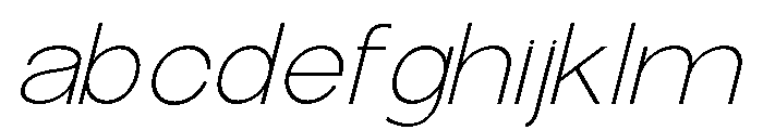 The Talk ExtLt Exp Ita FONT