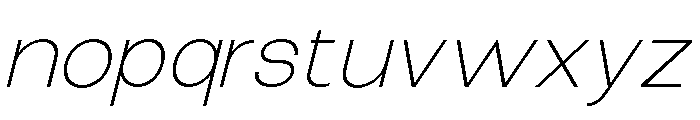 The Talk ExtLt Exp Ita Font LOWERCASE