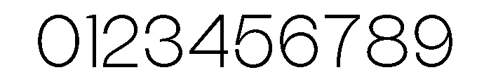 The Talk Light Expanded Font OTHER CHARS