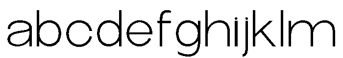 The Talk Light Expanded FONT