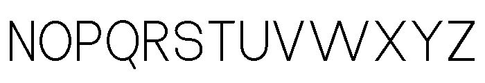 The Talk Light Font UPPERCASE