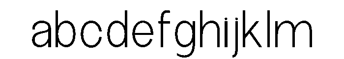 The Talk Light FONT
