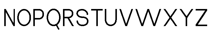 The Talk Regular Font UPPERCASE