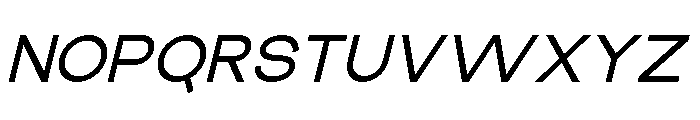 The Talk SemBd Exp Ita Font UPPERCASE