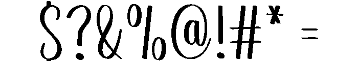 The Train Font OTHER CHARS