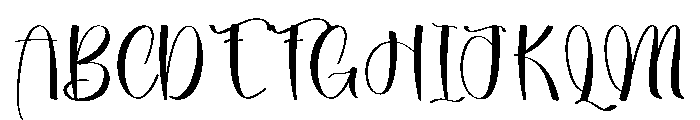 The Train Font UPPERCASE