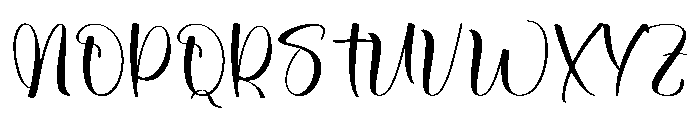 The Train Font UPPERCASE