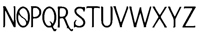 The_Unseen Font UPPERCASE