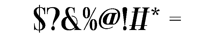 The Warmth of Christmas Font OTHER CHARS