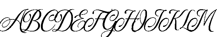 The Warmth of Christmas Font UPPERCASE