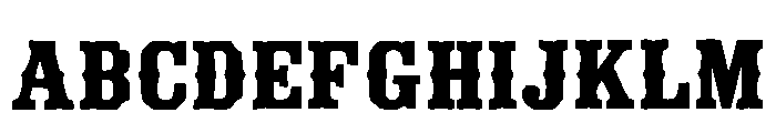 The Western Regular FONT