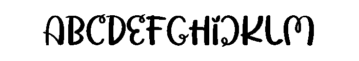 The Womans Font UPPERCASE