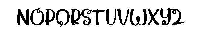The Womans Font LOWERCASE