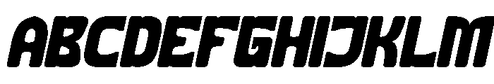The Writer Bold Italic Font UPPERCASE