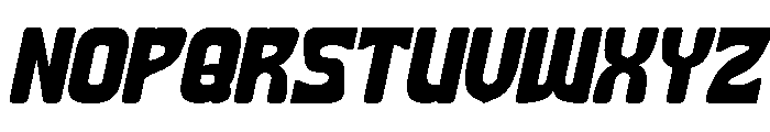 The Writer Bold Italic Font UPPERCASE
