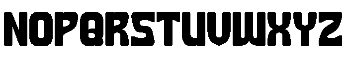 The Writer Bold Font UPPERCASE