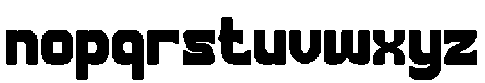 The Writer Bold Font LOWERCASE