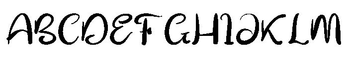The Yuang  Regular Font UPPERCASE