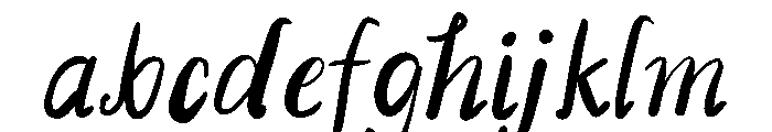 The letter FONT