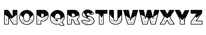 The nation Font UPPERCASE