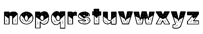 The nation Font LOWERCASE