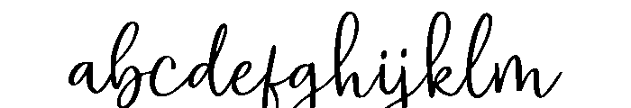 TheAlphabetYoubie-ThinScript FONT