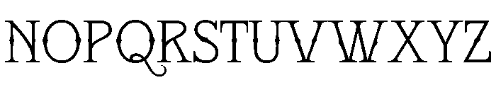 TheAltarSight-Regular Font UPPERCASE