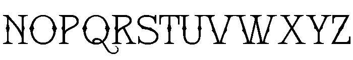 TheAltarSight-Regular Font LOWERCASE