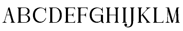 TheAveloria-Regular Font UPPERCASE