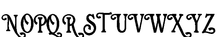 TheBalerus Font UPPERCASE