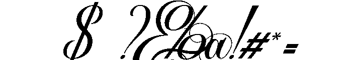 TheBeautyShine-Regular Font OTHER CHARS