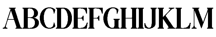 TheCherine-Regular Font UPPERCASE