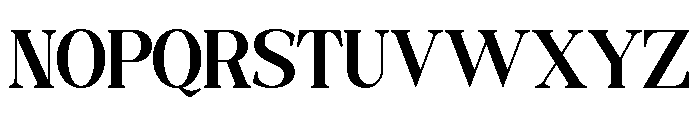 TheCherine-Regular Font UPPERCASE