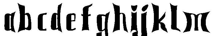 TheHorror FONT