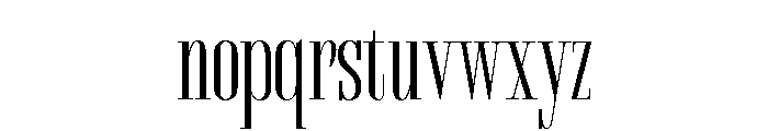 TheLuneLasthing-Regular Font LOWERCASE