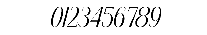 TheLuneLasthingItalic-Regular Font OTHER CHARS