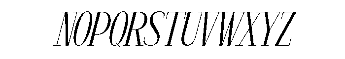 TheLuneLasthingItalic-Regular Font UPPERCASE