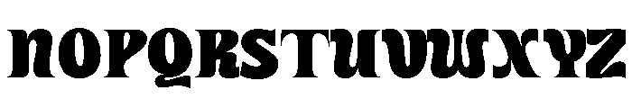 TheMartanClubs-Regular Font UPPERCASE