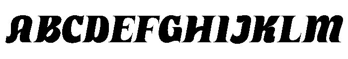 TheMartanClubs-Slanted Font UPPERCASE
