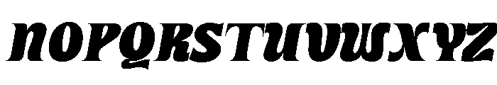 TheMartanClubs-Slanted Font UPPERCASE