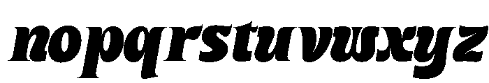 TheMartanClubs-Slanted Font LOWERCASE