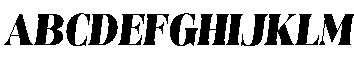 TheMightyNaile-Regular Font UPPERCASE