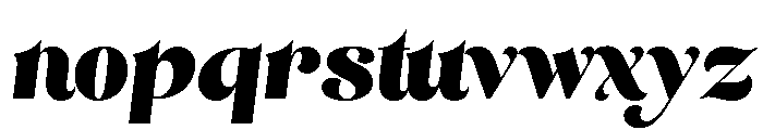 TheMightyNaile-Regular Font LOWERCASE